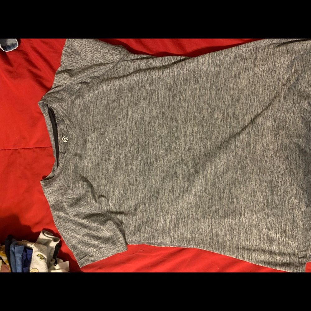 Gray shirt set